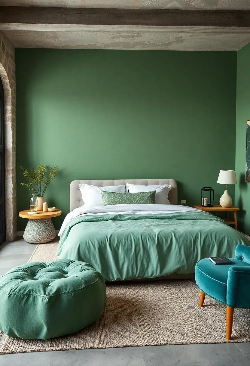 Soft Fern Green: A calming green that embodies peace and balance, perfect for creating a serene sanctuary