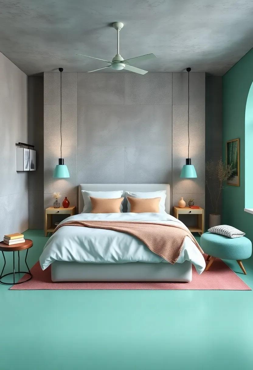 Icy Mint: A refreshing shade that feels breezy and clean, perfect for creating a tranquil atmosphere