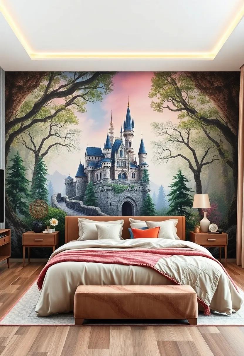 Fantasy ⁣Realm: Enchant your room ⁤with a fairy-tale theme using decals of castles, dragons, ‌or​ magical‍ forests, creating⁣ an escape into your ⁤imagination