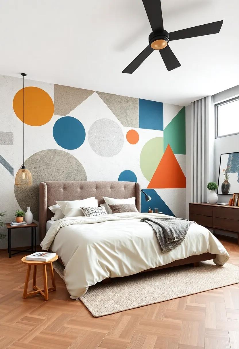 Geometric Patterns: ⁣Bold geometric shapes‍ in soothing colors⁣ can energize your space​ while ⁣keeping⁤ the overall vibe chic and modern