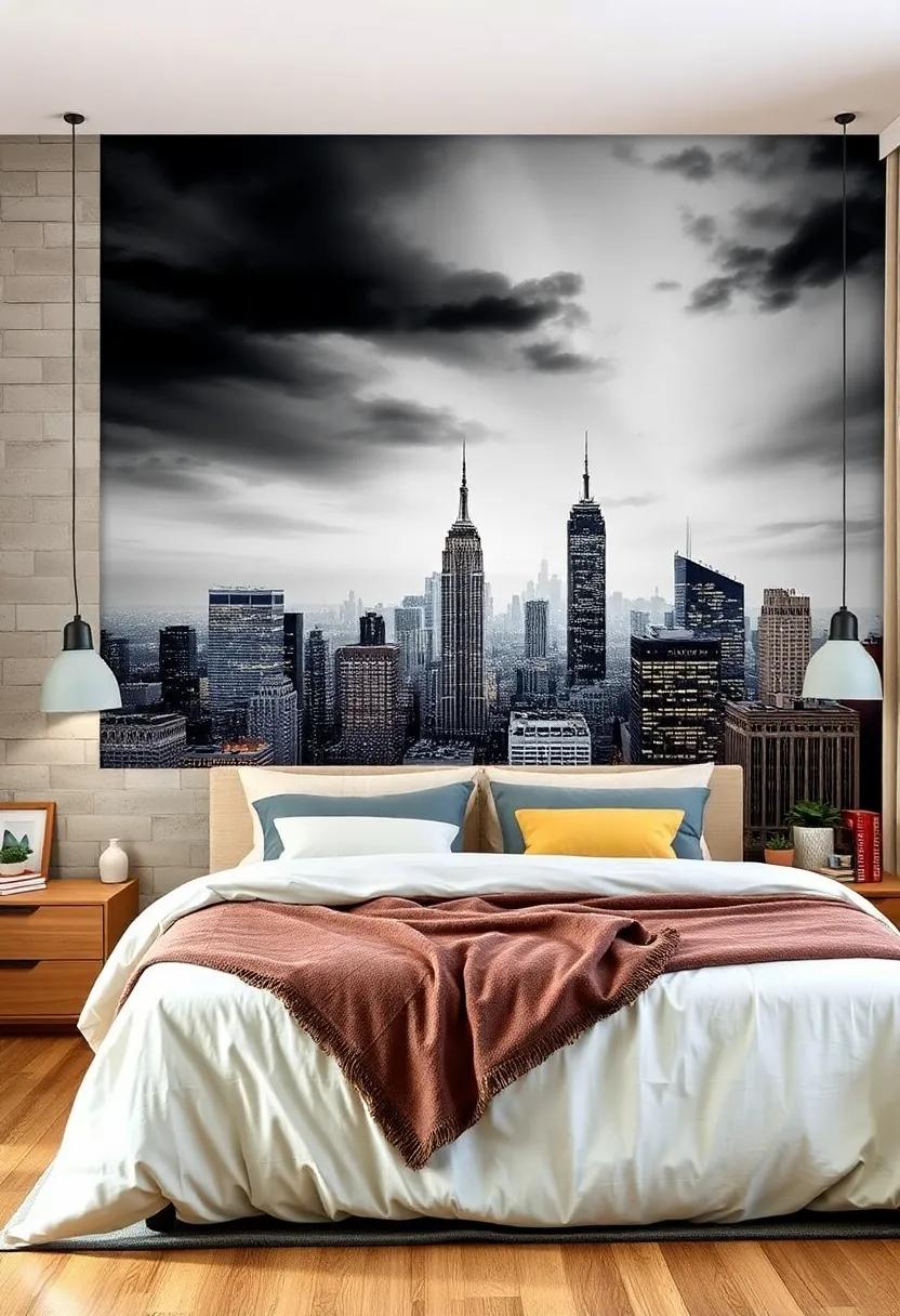 Urban Landscape: City skyline decals​ can⁤ capture⁣ the excitement of urban living, making your bedroom a stylish reflection of your vibrant lifestyle