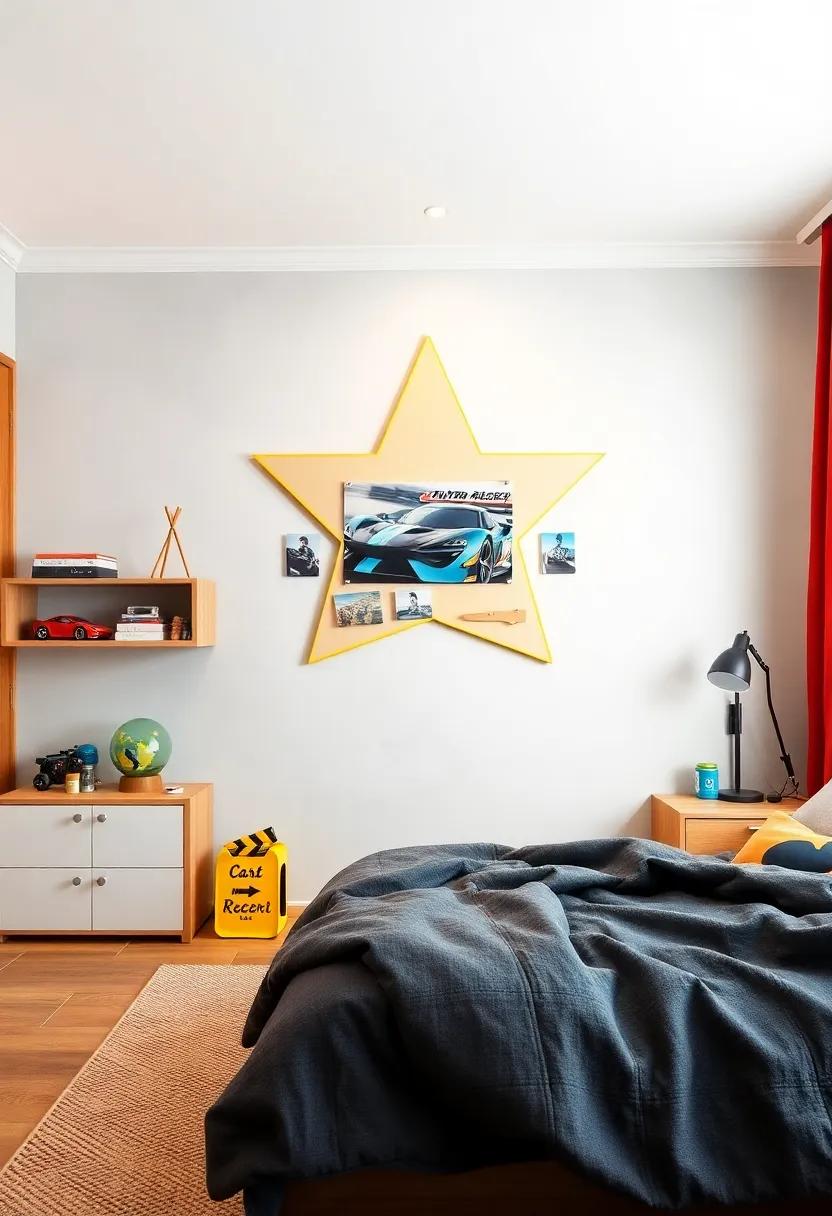 Future Racing Star‌ Wall:⁤ Dedicate a spot⁤ to display ⁢a “Future Racer” photo ‌wall where kids can post their ⁤photos‌ or racing achievements,⁢ celebrating their journey in style