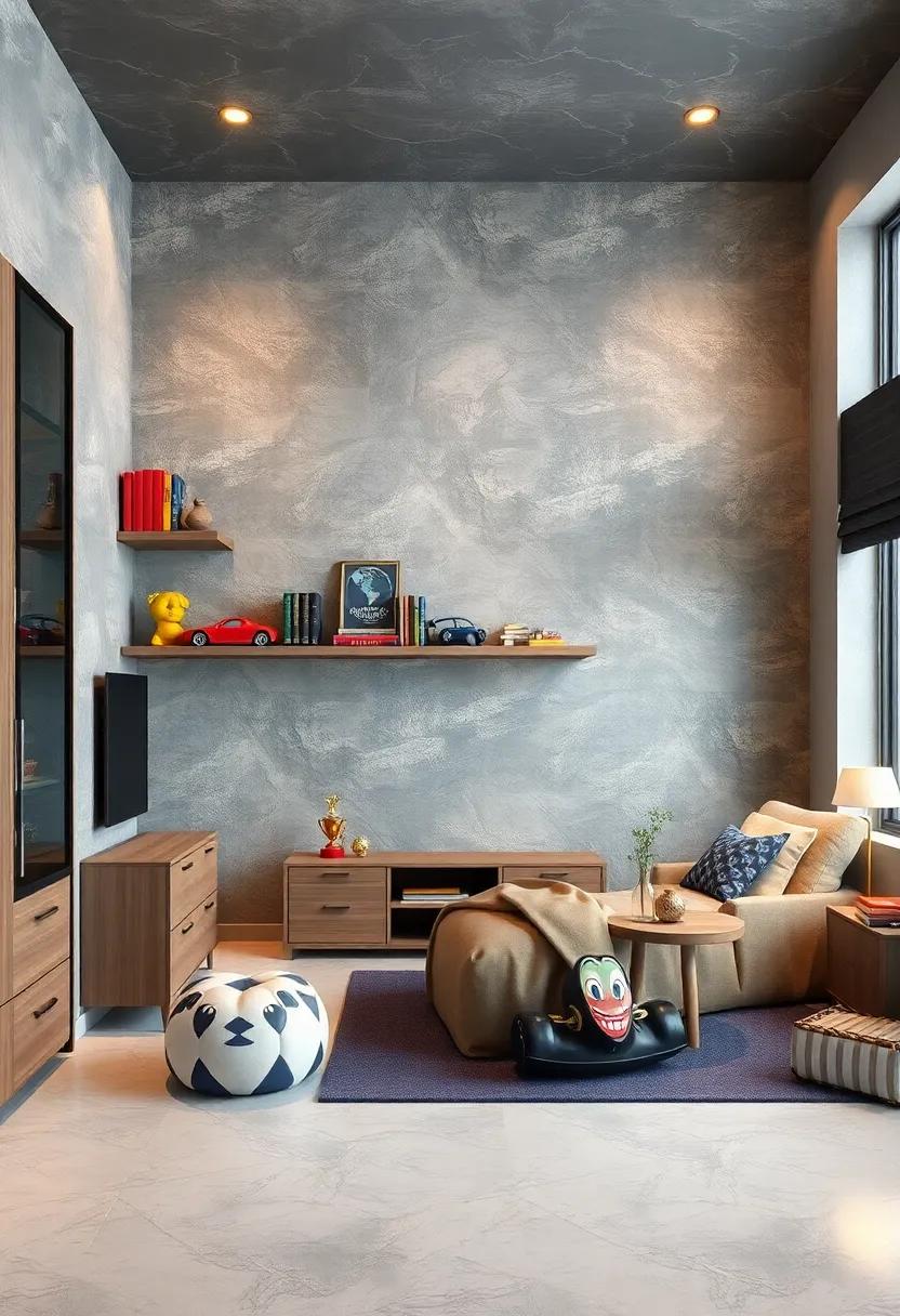 Raceway Ramps: Incorporate unique⁢ shelving that‍ resembles⁤ race ramps, perfect for displaying trophies⁣ or ‍books