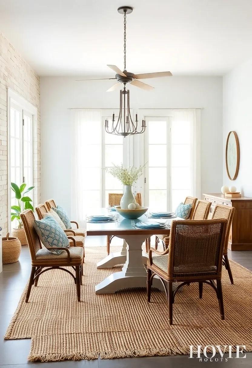 Natural Fiber Rugs: Lay down a jute or sisal rug to add texture and ⁢remind you of sandy shores beneath your feet