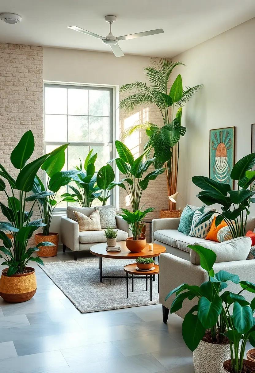 Incorporate Natural ​Light: Position your plants near windows ​or ⁢light sources to highlight ⁤their vibrant colors while enhancing the room’s ‌ambiance