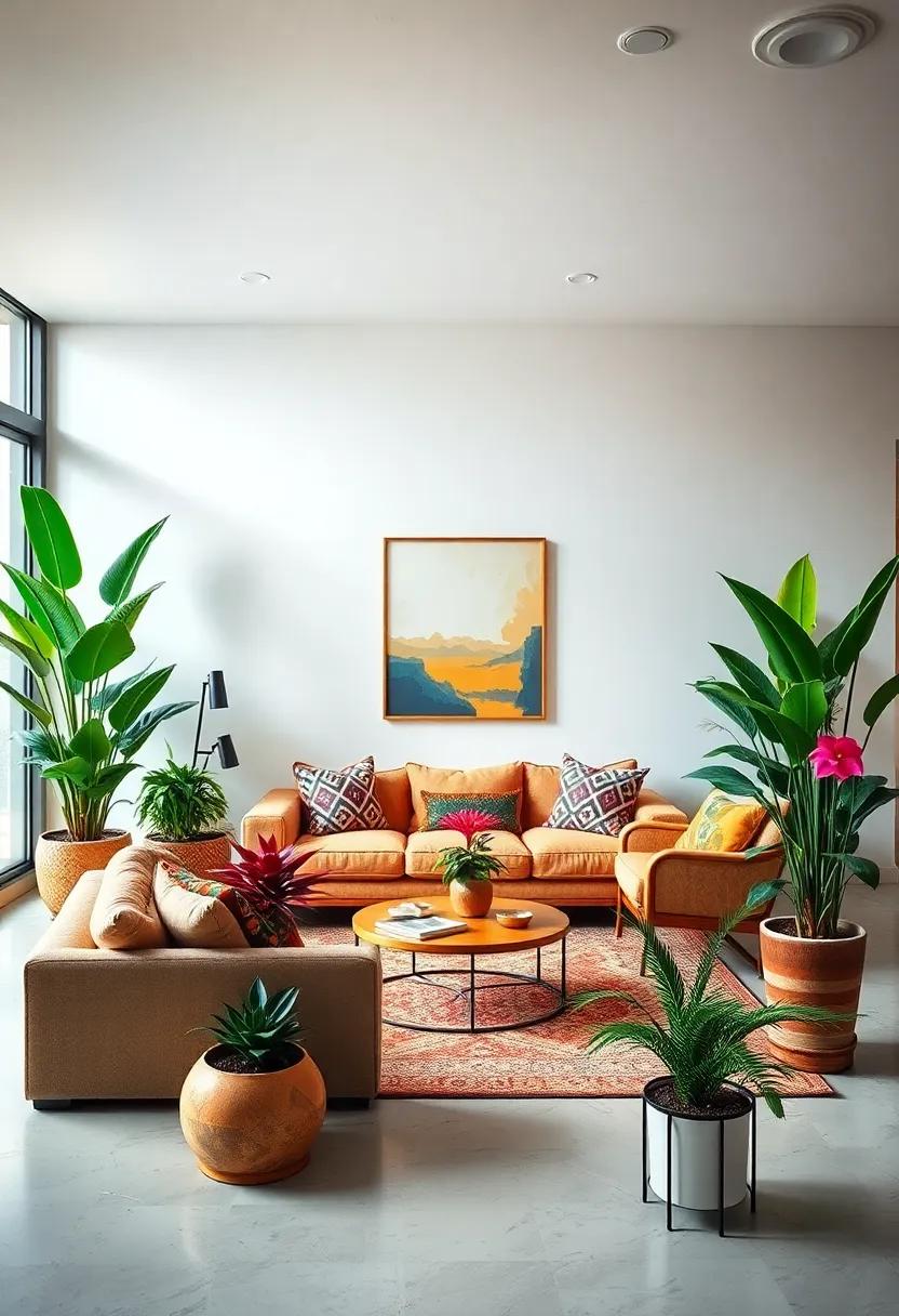 Incorporate ⁣Seasonal Plants: Rotate plants based on seasons—cacti in⁣ summer, poinsettias in winter—to keep the space fresh and dynamic