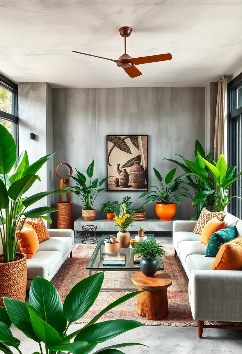 emphasize‌ Indoor-Outdoor Flow: Choose plants that ‍blur⁢ the lines⁣ between inside and outside,like palm trees or​ bamboo,tying the indoor⁣ space to⁤ nature
