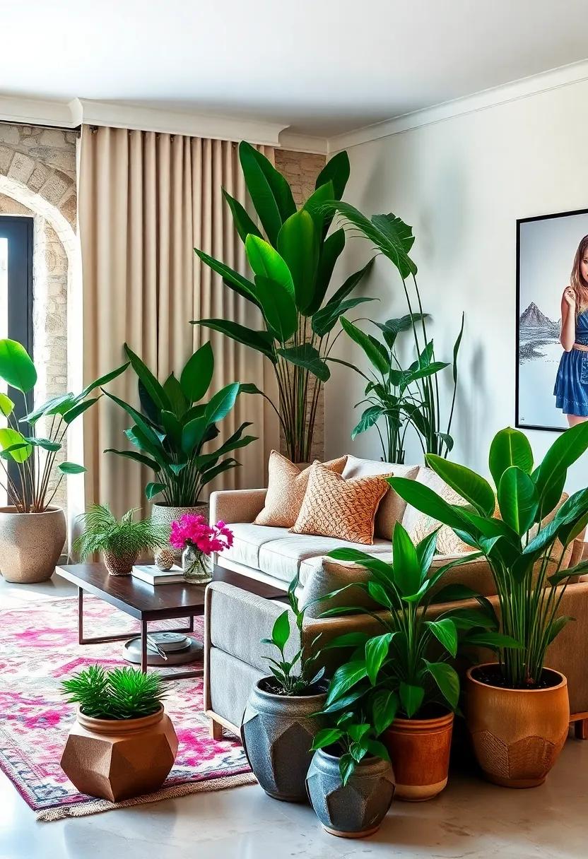 Mix and Match Planter Styles: Create an eclectic vibe by using⁤ a ​combination of ‍modern, rustic, and⁢ vintage planters throughout​ the space