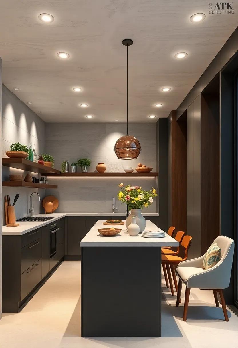 Utilize Recessed Lighting: Incorporate recessed can lights into the ceiling to achieve a clean, streamlined look while ensuring ample light distribution