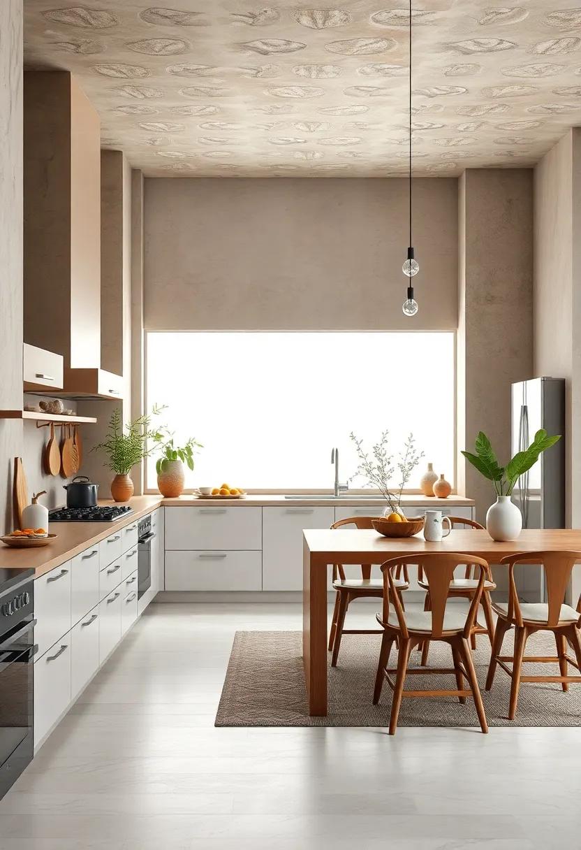 Choose a soft, neutral palette for linens and textiles, creating⁢ a cohesive look that⁤ evokes‍ tranquility ⁣throughout the kitchen