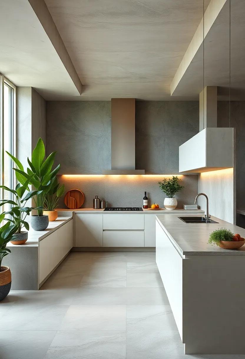 Decorate with lush ‍green plants, introducing life and color ⁣into the space without overwhelming⁣ its simplicity