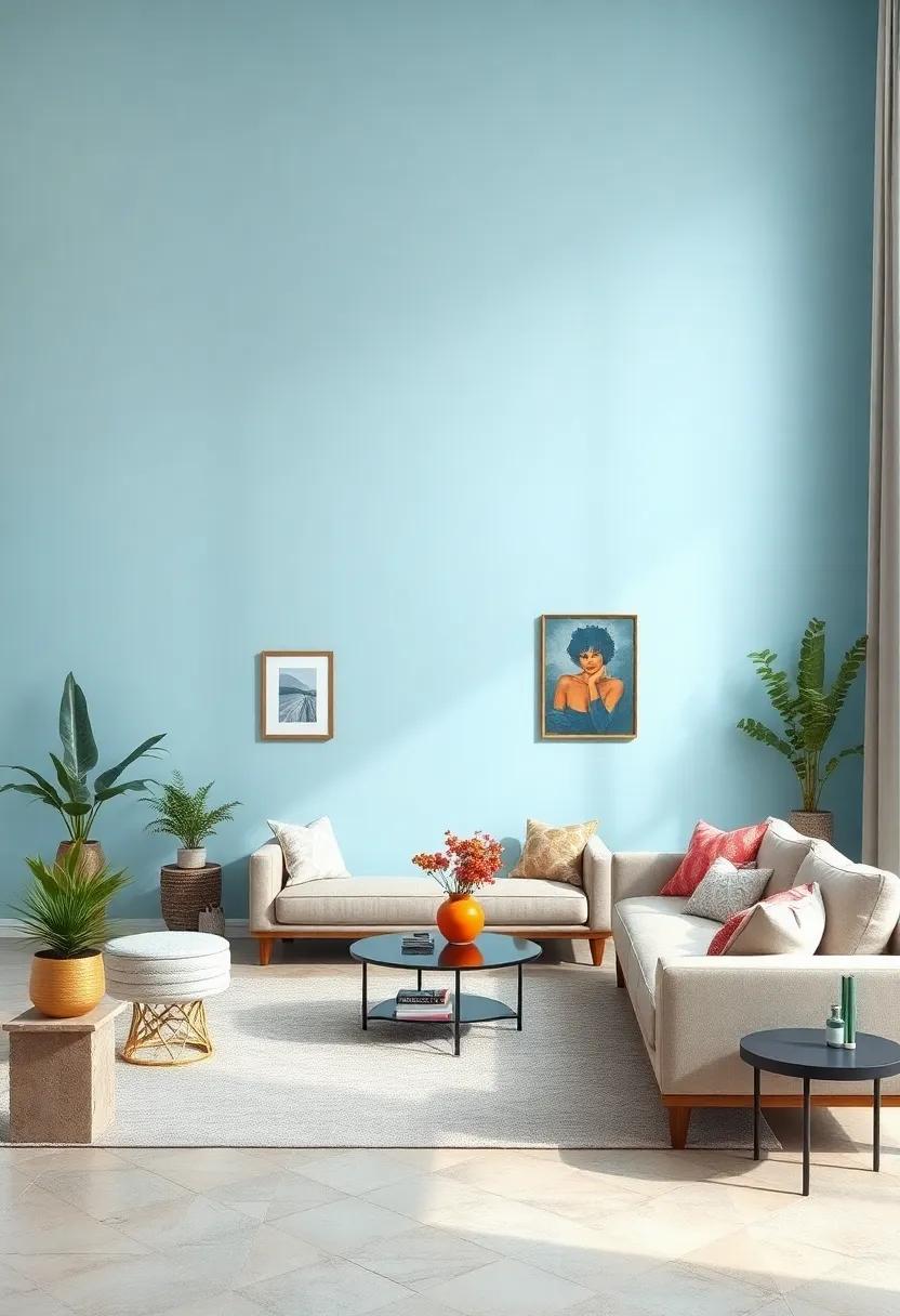 Baby Blue Bliss: Soft and⁤ delicate, this color conjures ‌feelings of ​peace and⁢ tranquility, ideal for creating a welcoming space