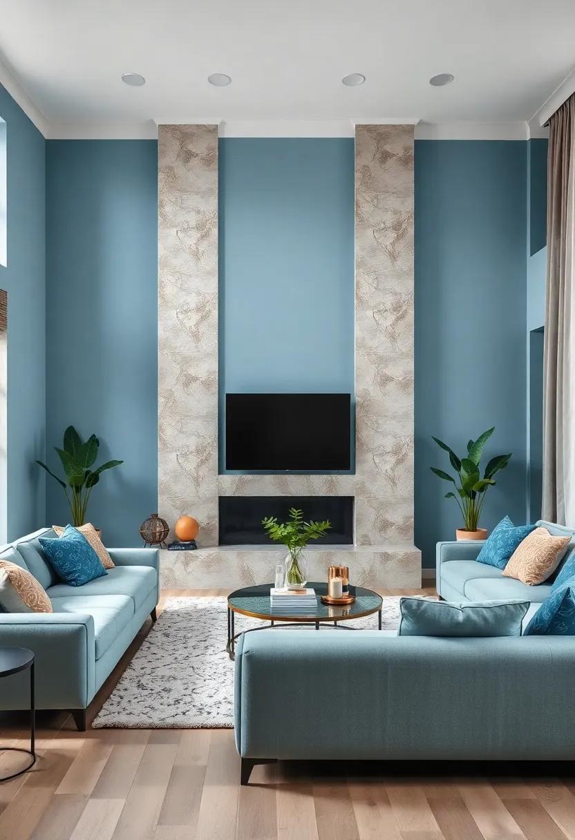 Twilight Blue: A beautiful ⁢compromise between day ⁤and night, this enchanting color sets a calming and sophisticated mood ‌for your living room