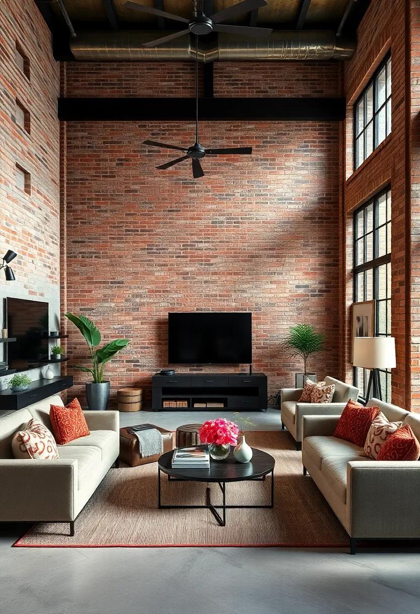 Embrace Authenticity: Exposed brick walls celebrate the raw, untamed beauty⁢ of industrial materials, giving your‍ home a unique character that speaks volumes