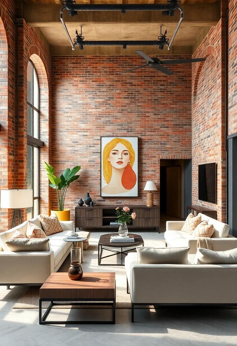 Artistic Expressions: Use the raw beauty of brick‌ walls as a backdrop for art displays, letting your favorite pieces pop against the earthy tones ‌of the brick