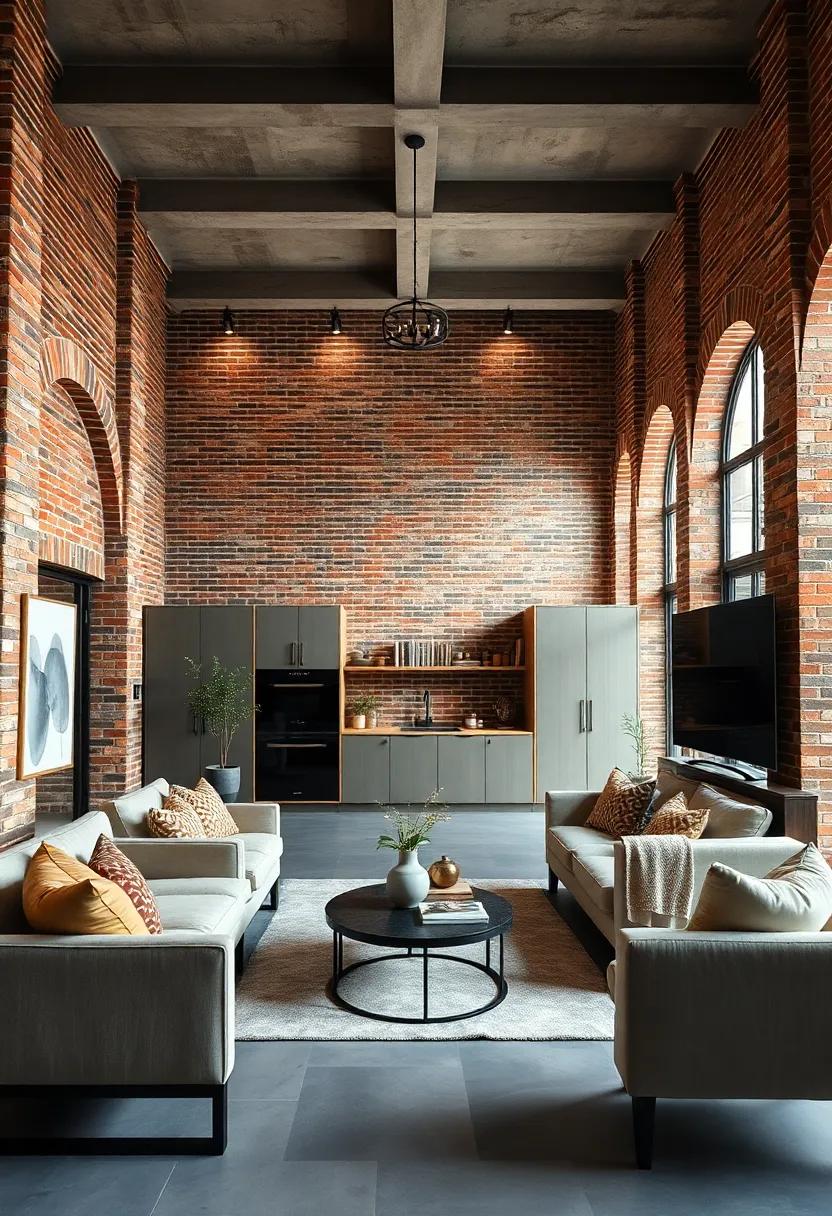 Modern Meets Rustic: The combination ‍of contemporary elements like sleek cabinetry with ⁣traditional bricks ⁣offers a delightful juxtaposition that speaks to today’s design trends