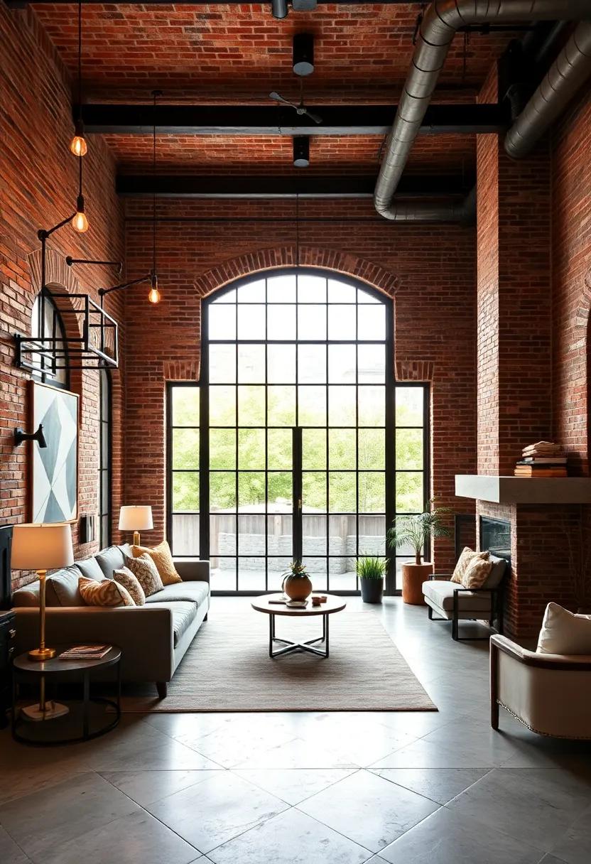 warm Texture: The rich texture of brick creates a warm, inviting surface that contrasts beautifully with sleek modern⁣ furnishings, making any space feel more welcoming