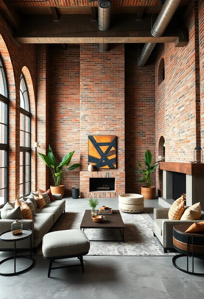 Versatile ⁤Color Palette: The ⁢natural hues of brick offer a versatile backdrop, easily complementing a wide range of ⁢color schemes, ⁢from bold accents to soft neutrals