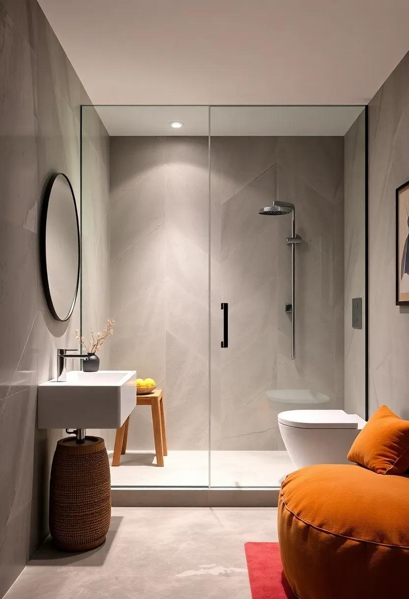 Embrace Minimalism: Discover ​how ‍sleek frameless glass walls can create an unobtrusive ‌yet chic ‌shower‍ space,perfect‍ for a minimalist‍ bathroom aesthetic