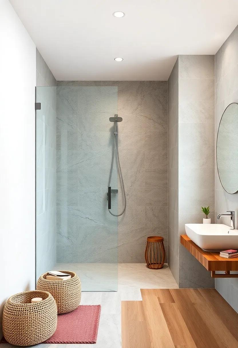 Elegant Curves: break away ⁢from ​straight lines and embrace a curved ​frameless ⁣glass ⁤design,⁣ adding⁣ a touch of softness ⁤and elegance to your shower