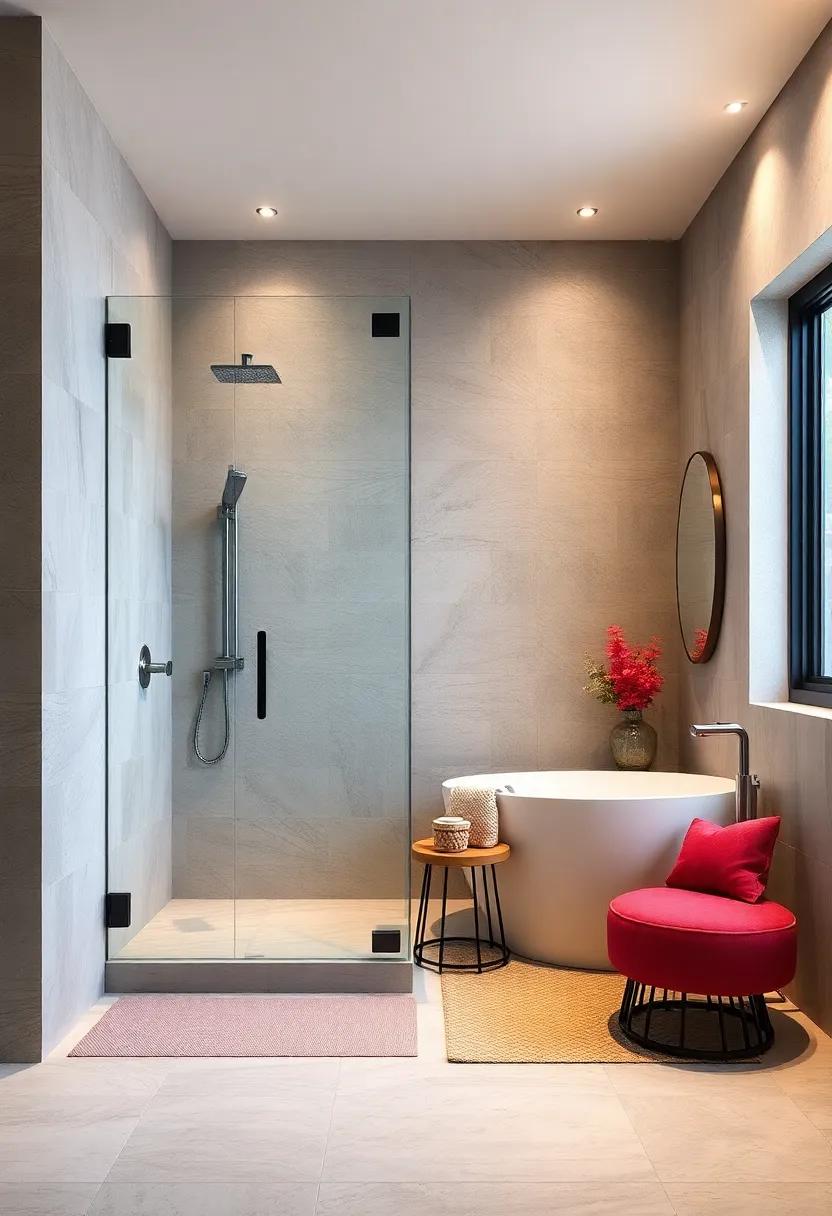 Seamless⁢ Integration: Choose⁢ frameless glass walls‍ designed to blend⁣ seamlessly ‍with your ⁤existing bathroom decor for a cohesive and harmonious look