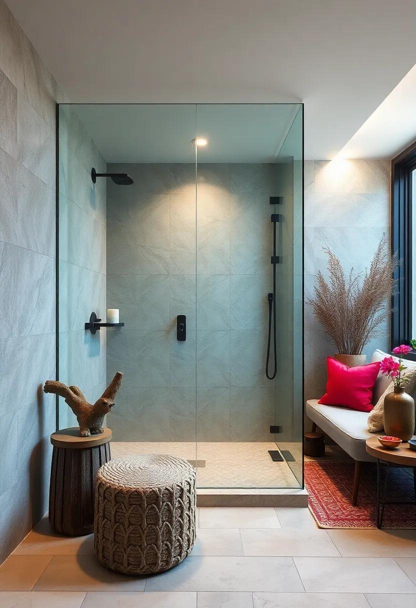 Luxurious‌ Lighting: Highlight your frameless glass shower with layered⁣ lighting options, creating a warm ‍glow that enhances your bathing experience