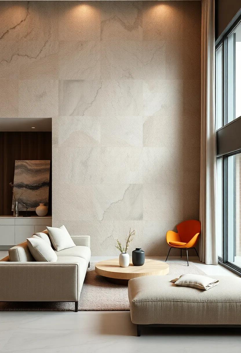 Layered Wallpaper: Combine different wallpaper textures and patterns⁤ in a layered effect, unveiling an⁣ artistic showcase that captivates and intrigues