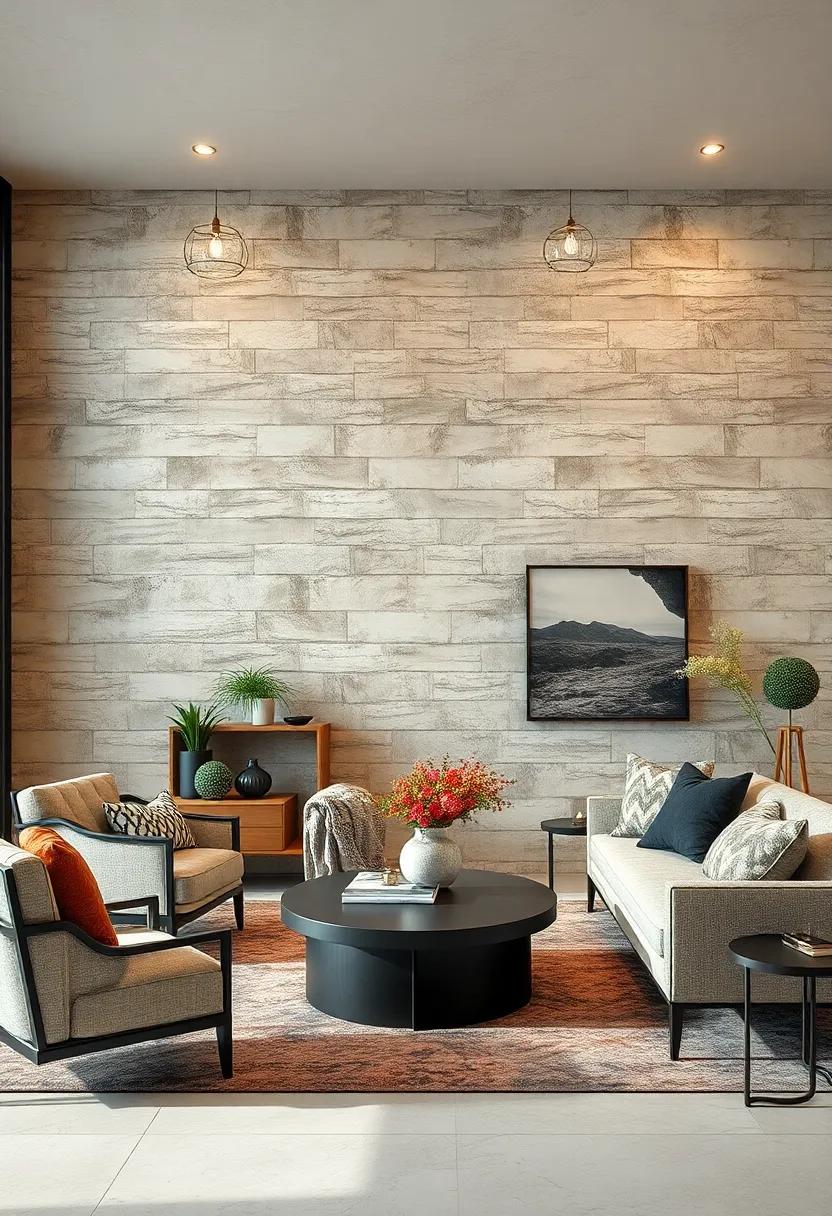 Linen Wall Coverings: Soft and elegant, linen coverings offer a chic textile option, ‌bringing⁣ softness and comfort to your walls without overwhelming the⁢ space