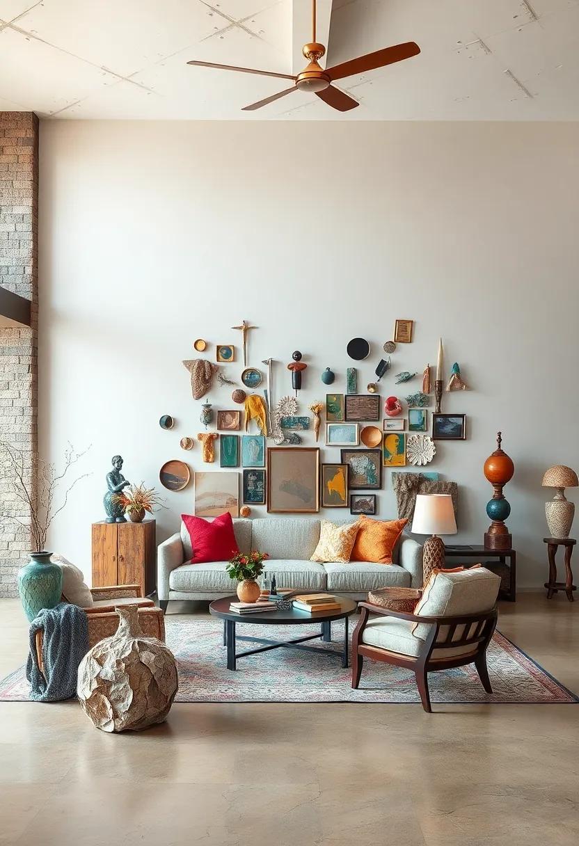 The Eclectic ⁤Found ⁣Object Composition - A ⁢messy yet brilliant assembly of everyday ⁤items transformed into art, this piece celebrates creativity and resourcefulness