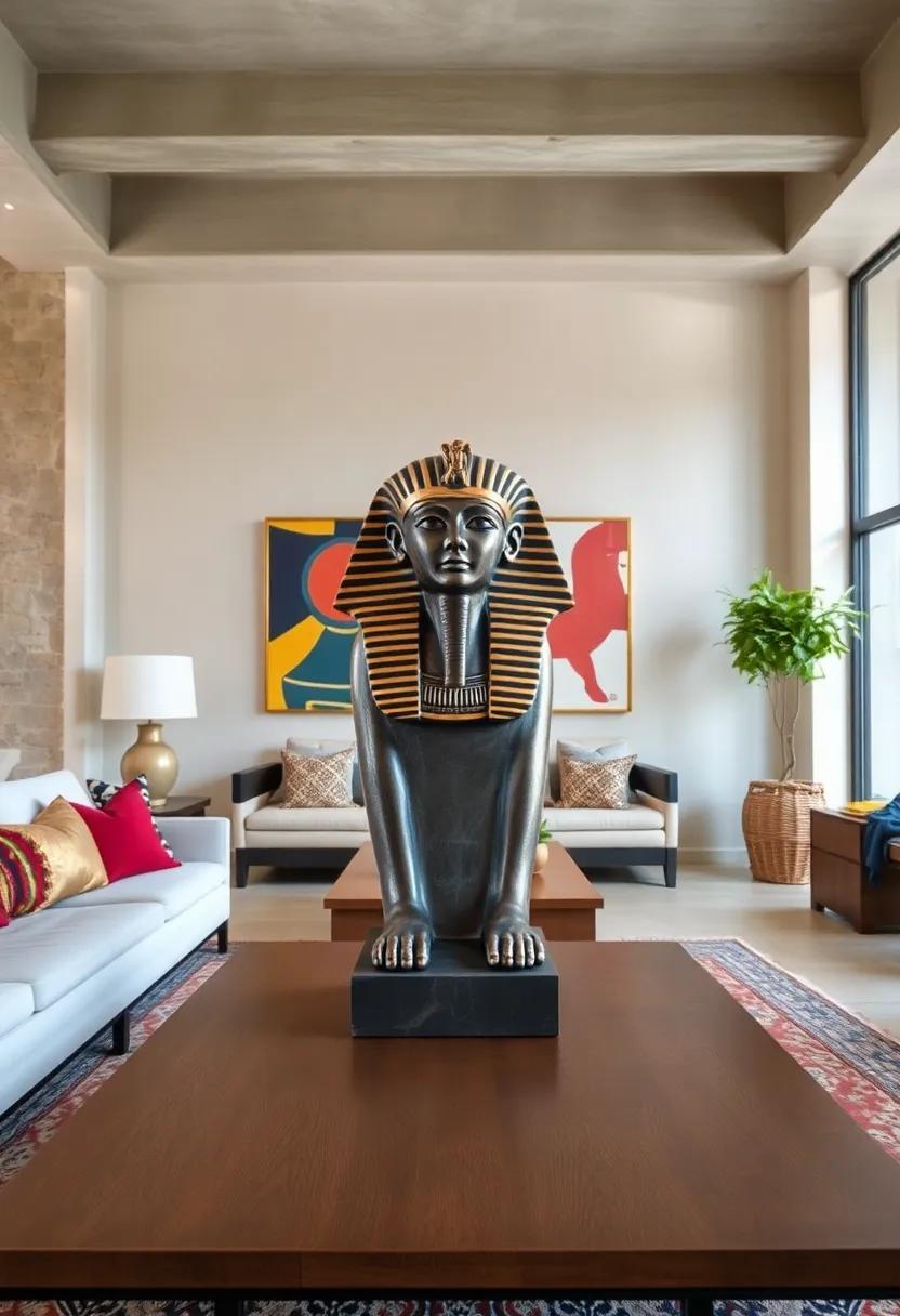 The Timeless Egyptian⁢ Pharaoh‍ - Bringing a ‍taste of history into your home, this sculpture serves as a striking reminder of‍ ancient artistry and culture