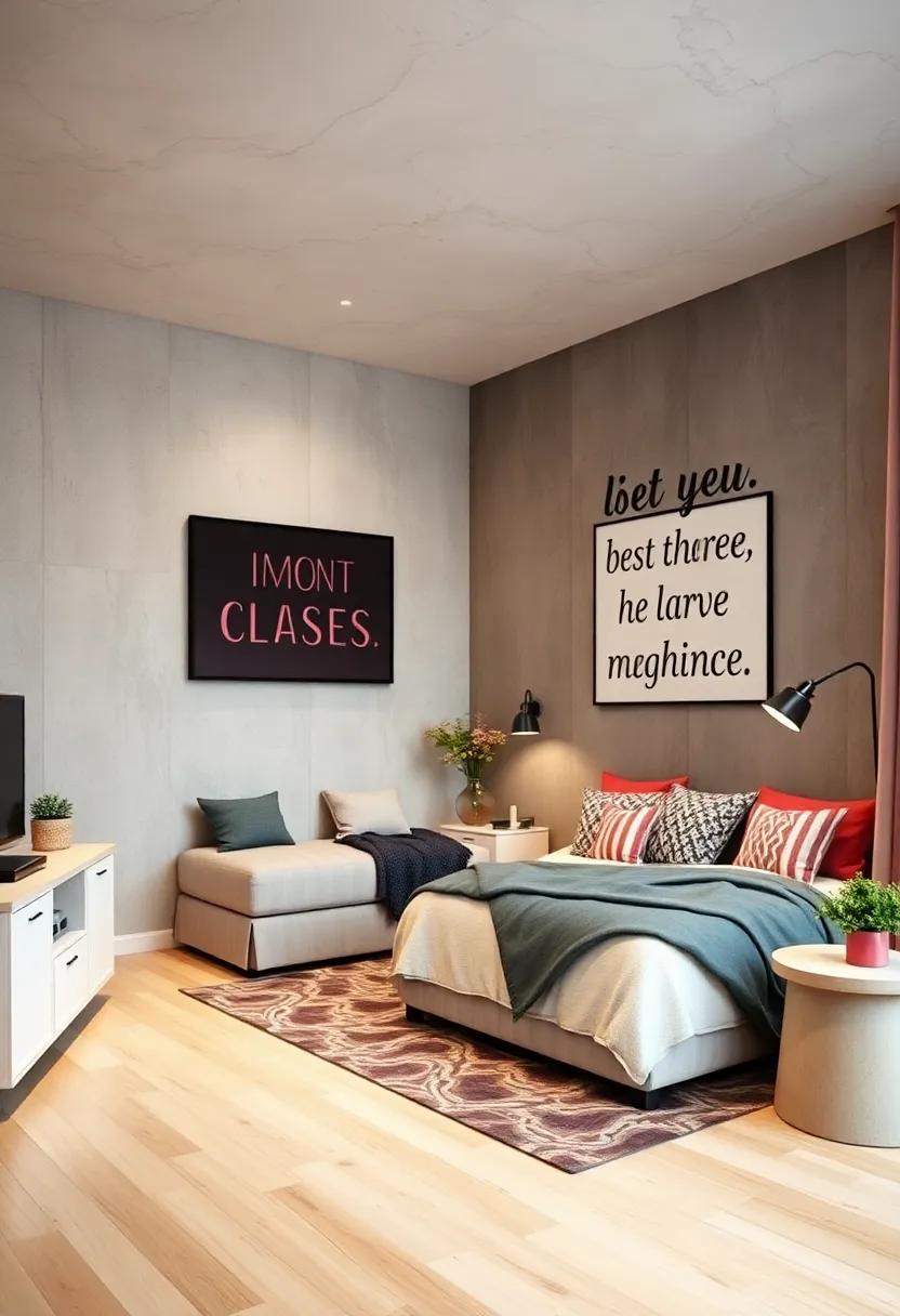 Inspirational Quotes: Use removable wall ⁣decals ‌or printed typography art featuring her favorite sayings to ⁣motivate and inspire her ​every ‌day