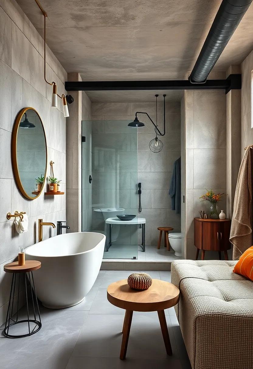 Choose metallic accents, like brass or ​brushed nickel,⁢ in​ fixtures and hardware to complement‌ the industrial aesthetic