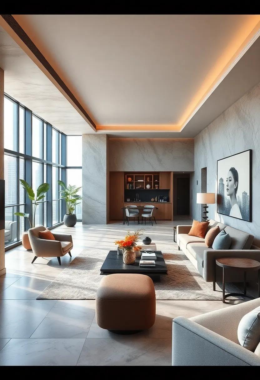 Embrace‌ Open Spaces:​ Maximize your luxury high-rise ⁣by⁣ opting ‌for ​open floor plans that promote fluidity and ⁤flow ⁤between living areas