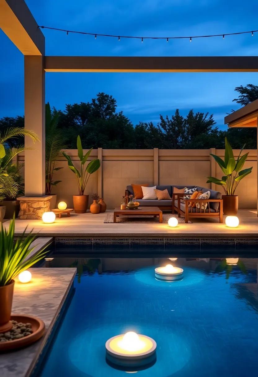 Layered Lighting Designs: Experiment ‍with varying heights‍ of floating lights for depth and ⁢intrigue, creating an engaging landscape on the water