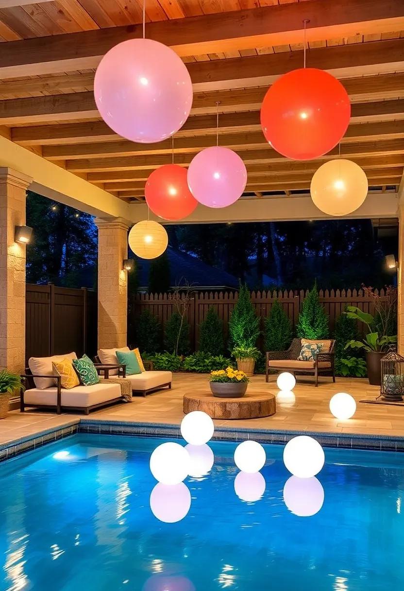 Reflective Balloons: Inflate waterproof balloons with battery-operated ⁤lights inside for a‌ colorful and festive​ display that floats gently on the ⁢water