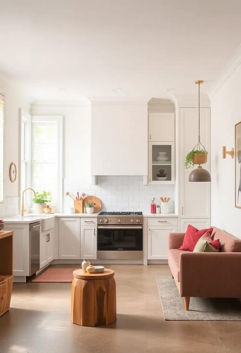 Creamy White: A classic choice that reflects light beautifully, creamy white gives your kitchen a spacious feel while maintaining a cozy ambiance