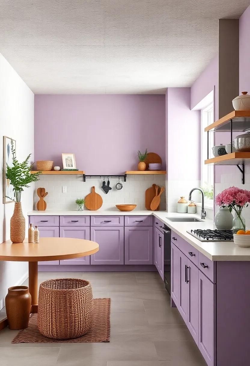 Gentle Lavender: Soft lavender offers subtle sophistication, providing a relaxing aura that's perfect for leisurely cooking sessions