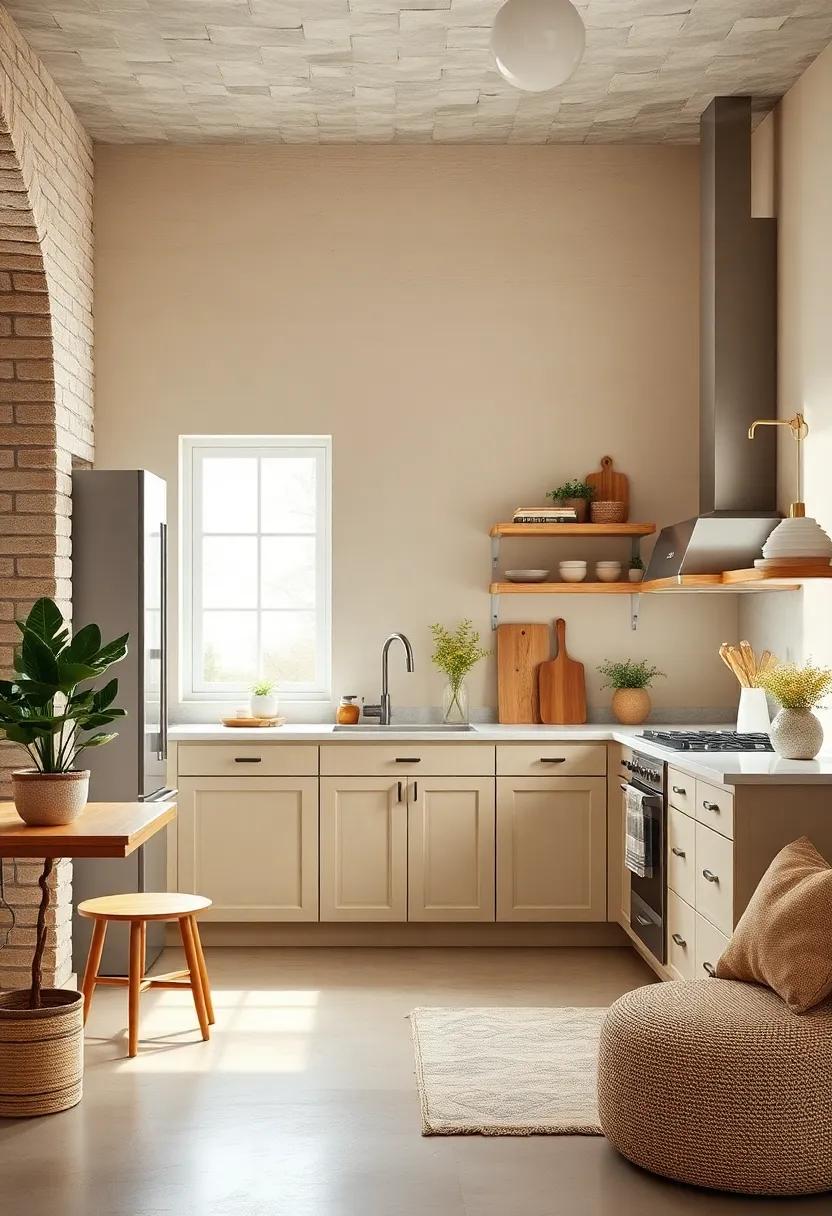 Toasted Almond: This warm neutral creates a nurturing environment, making your kitchen feel cozy and welcoming without overwhelming the senses