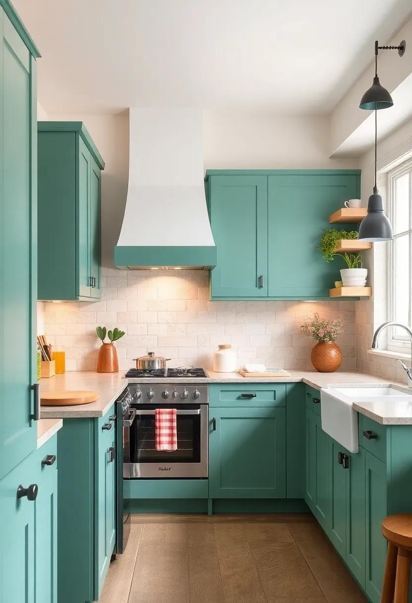 Vintage Mint: A retro-inspired hue that revives the charm of classic kitchens, vintage mint brings a delightful twist to your culinary space