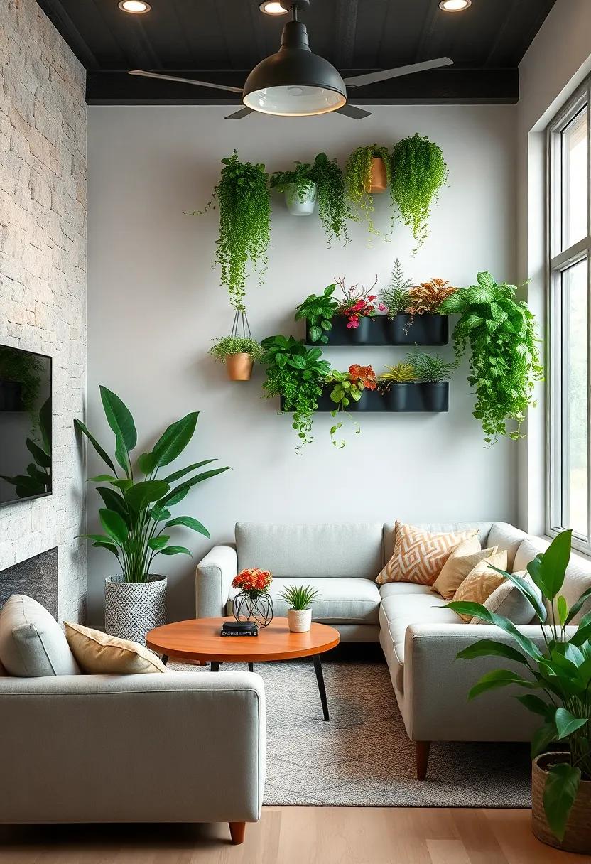 Embrace Vertical Gardening: Utilize‌ wall-mounted planters to create ​a stunning green wall that maximizes space while adding a striking focal point
